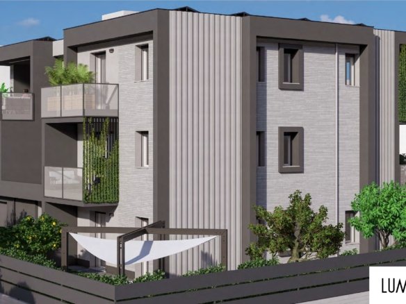 Appartamento con camera da letto e balcone
