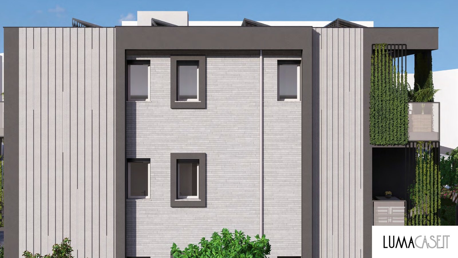 Appartamento con camera da letto e balcone