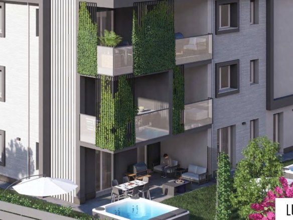 Appartamento con camera da letto e balcone
