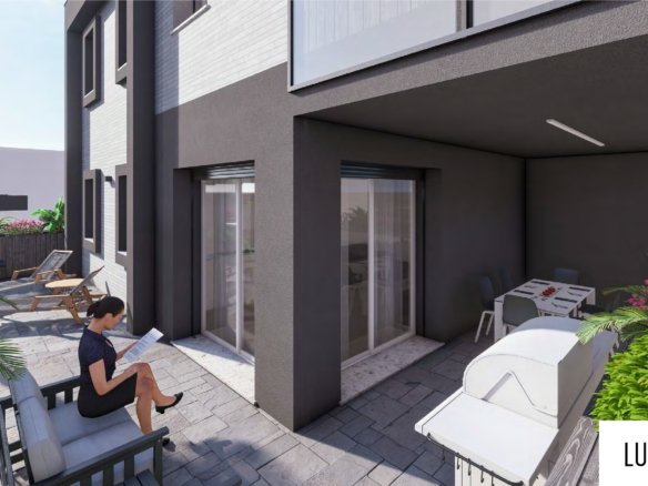 Appartamento con camera da letto e balcone