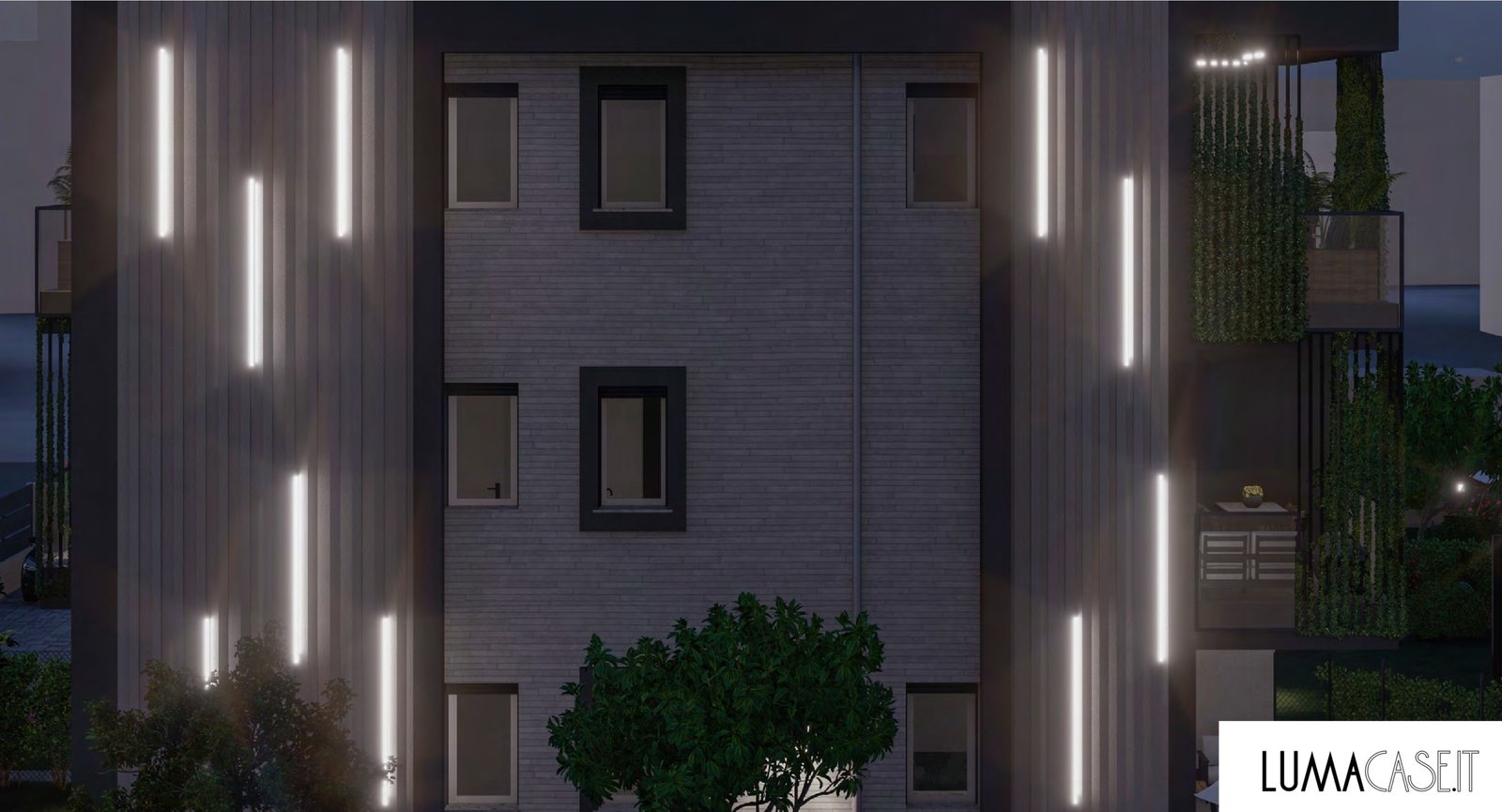 Appartamento con camera da letto e balcone